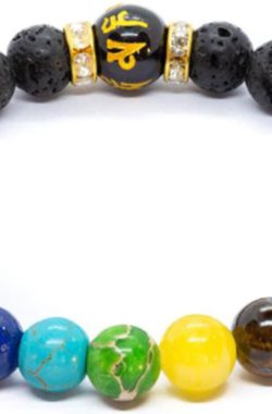 DW4Trading Chakra Armband 2 – met Gekleurde Kralen