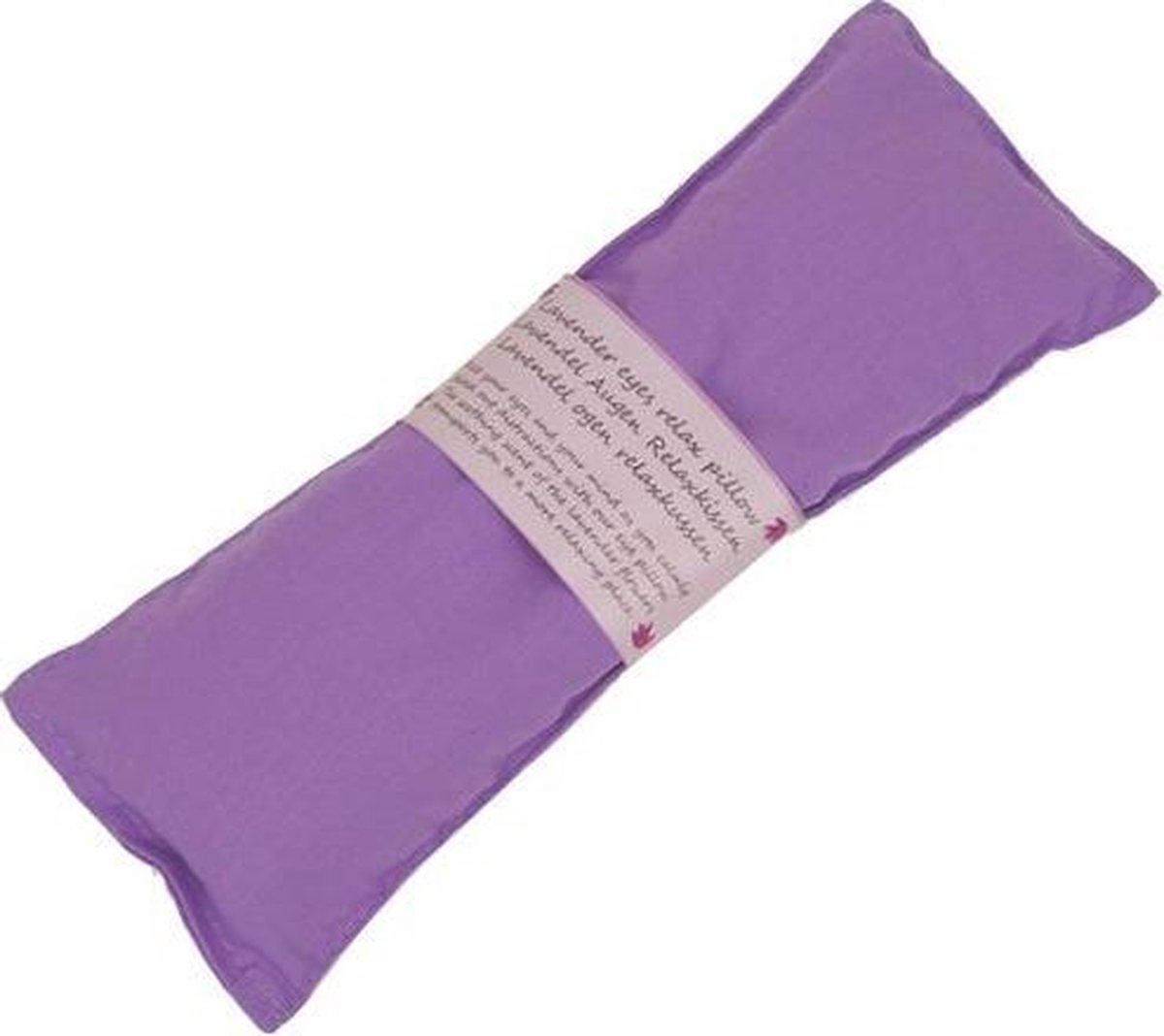 Oogkussen lavendel biologisch violet - 22x8 - 140 - Katoen - Violet