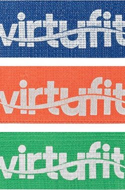 Resistance Bands – VirtuFit Mini Weerstandsbanden set – Katoen – 3 Stuks – Met Opbergtas