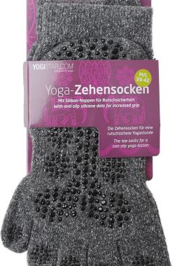 Yogistar Yoga-teensokken, graphit 36 – 38 Sportsokken
