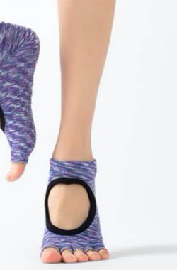 Yogasokken & Pilatessokken – Antislip sokken * ‘Ballerina’ – blauw patroon – meerdere kleuren verkrijgbaar – Pilateswinkel * Yoga sokken * Pilates sokken