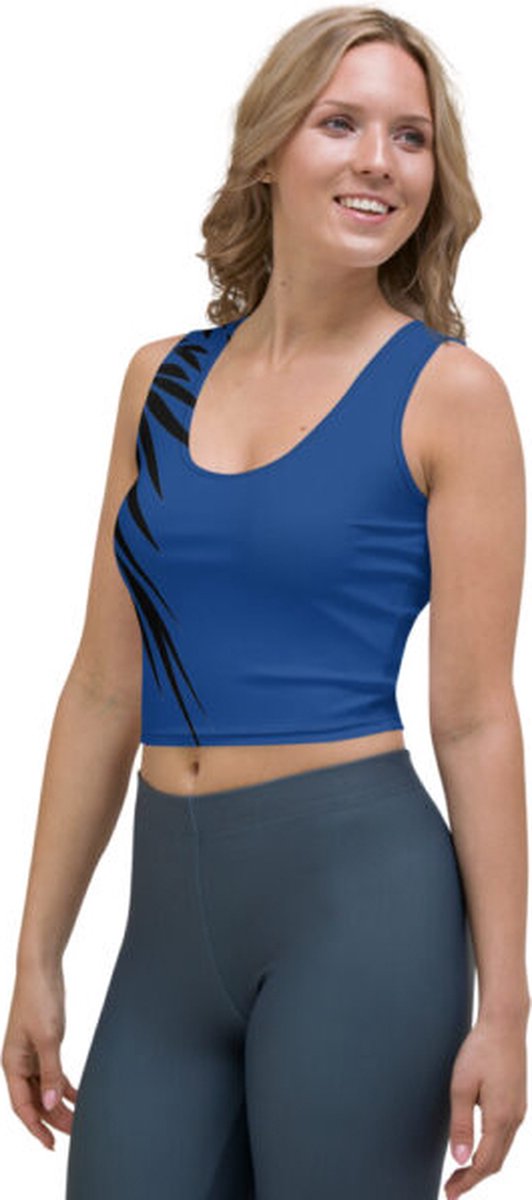 Bestel hier uw Sporttop dames -Lively Collection - Fitness top -Sporttop  zwart - dry-fit top - yoga top - fitness top - sportkleding dames - Large