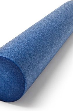 Fitness-Mad – Schuim roller – 90 x 15 cm – Blauw
