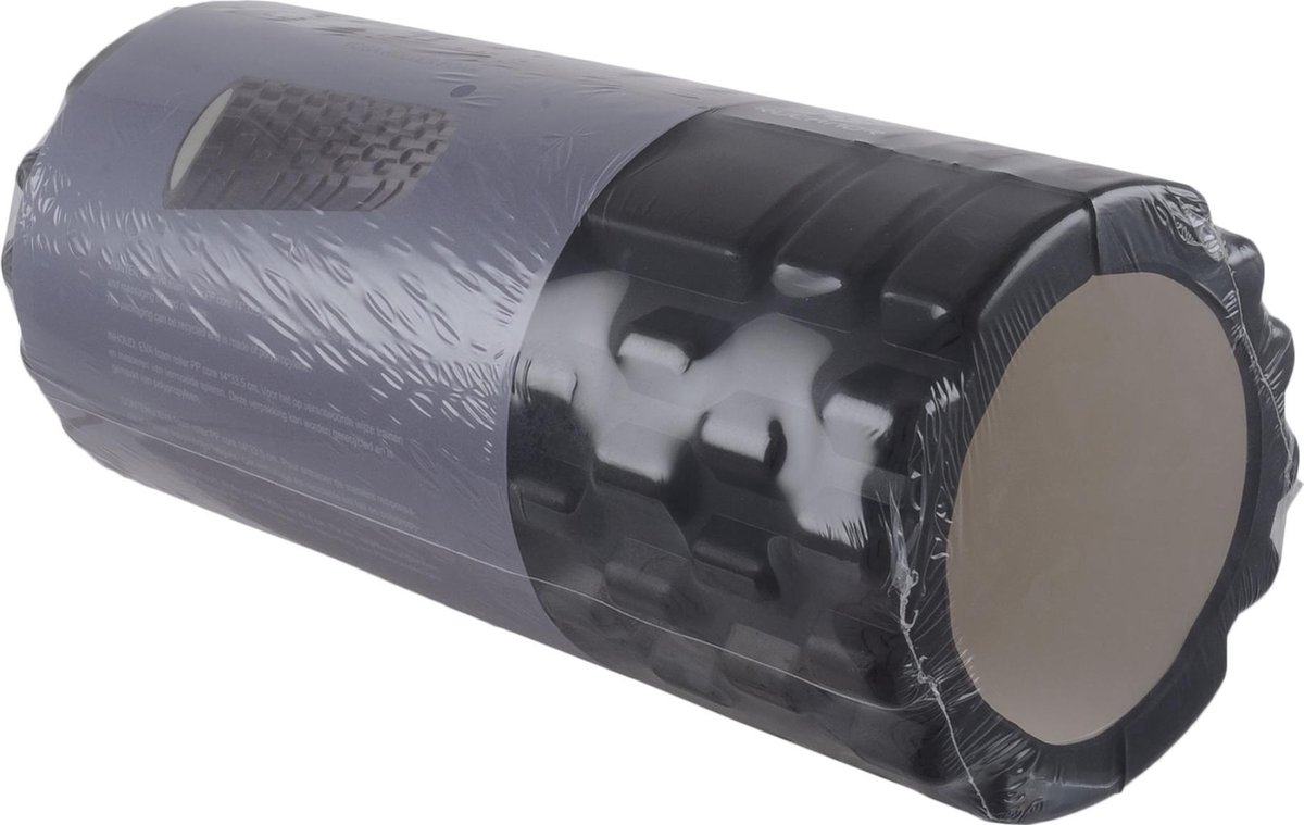 Rucanor - Foam roller - 33.5 x 14 cm - Zwart