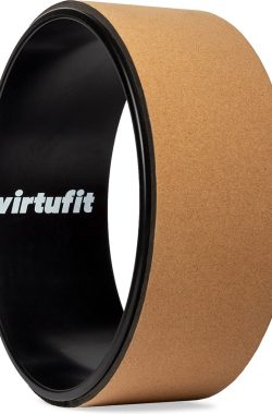 VirtuFit Premium Kurk Yoga Wiel – Ecologisch – 33 cm