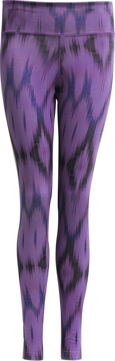 Yoga-legging "Devi" - Ikat purple L Loungewear broek YOGISTAR
