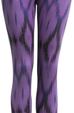 Yoga-legging “Devi” – Ikat purple S Loungewear broek YOGISTAR