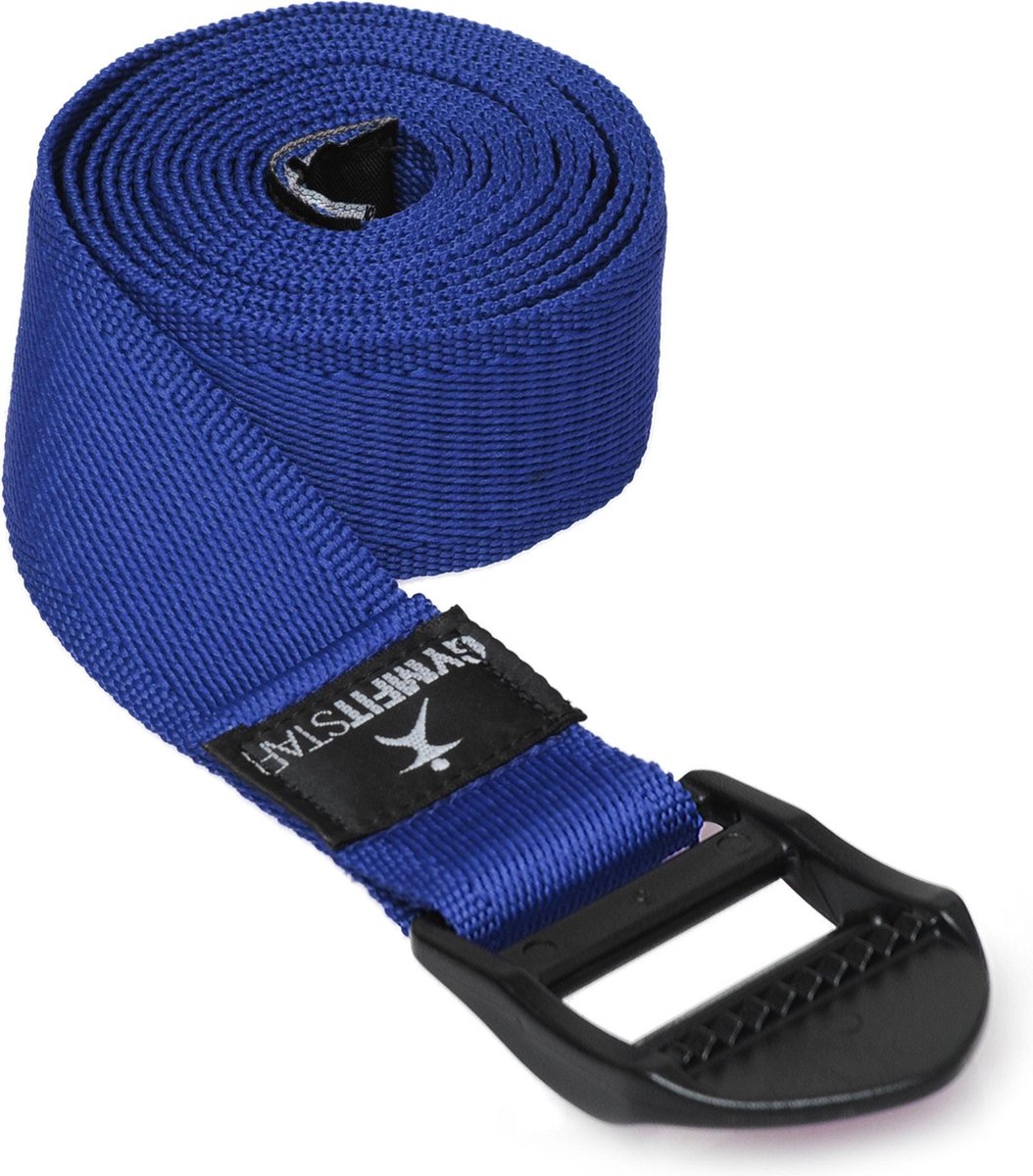 Yoga riem voor Yoga, Pilates & Fitness - PB 210cm blue Yoga riem YOGISTAR