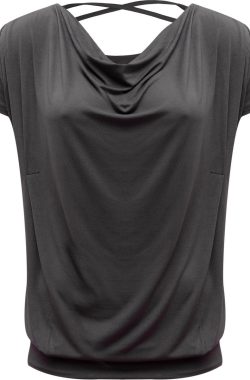 Yoga shirt vloeiende batwing “ala” – stonehenge XS Loungewear shirt YOGISTAR