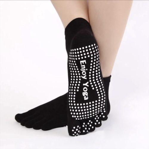 Yoga sokken met Antislip - Zwart - maat 37/41