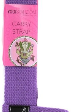 Yogistar – Carry Strap violet Oefenband