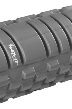 Foam roller – Foam roller trigger point – foam roller massage – Fitness roller – 33 x 14 cm – Grijs