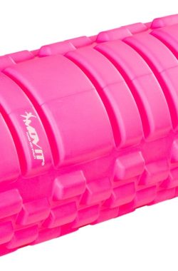Foam roller – Foam roller trigger point – foam roller massage – Fitness roller – 33 x 14 cm – Roze