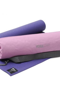 Yoga-Set Starter Edition (Yoga mat + yoga zak) choco Fitnessmat YOGISTAR