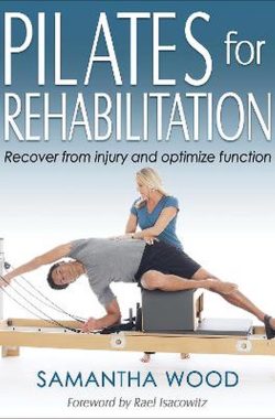 Pilates for Rehabilitation