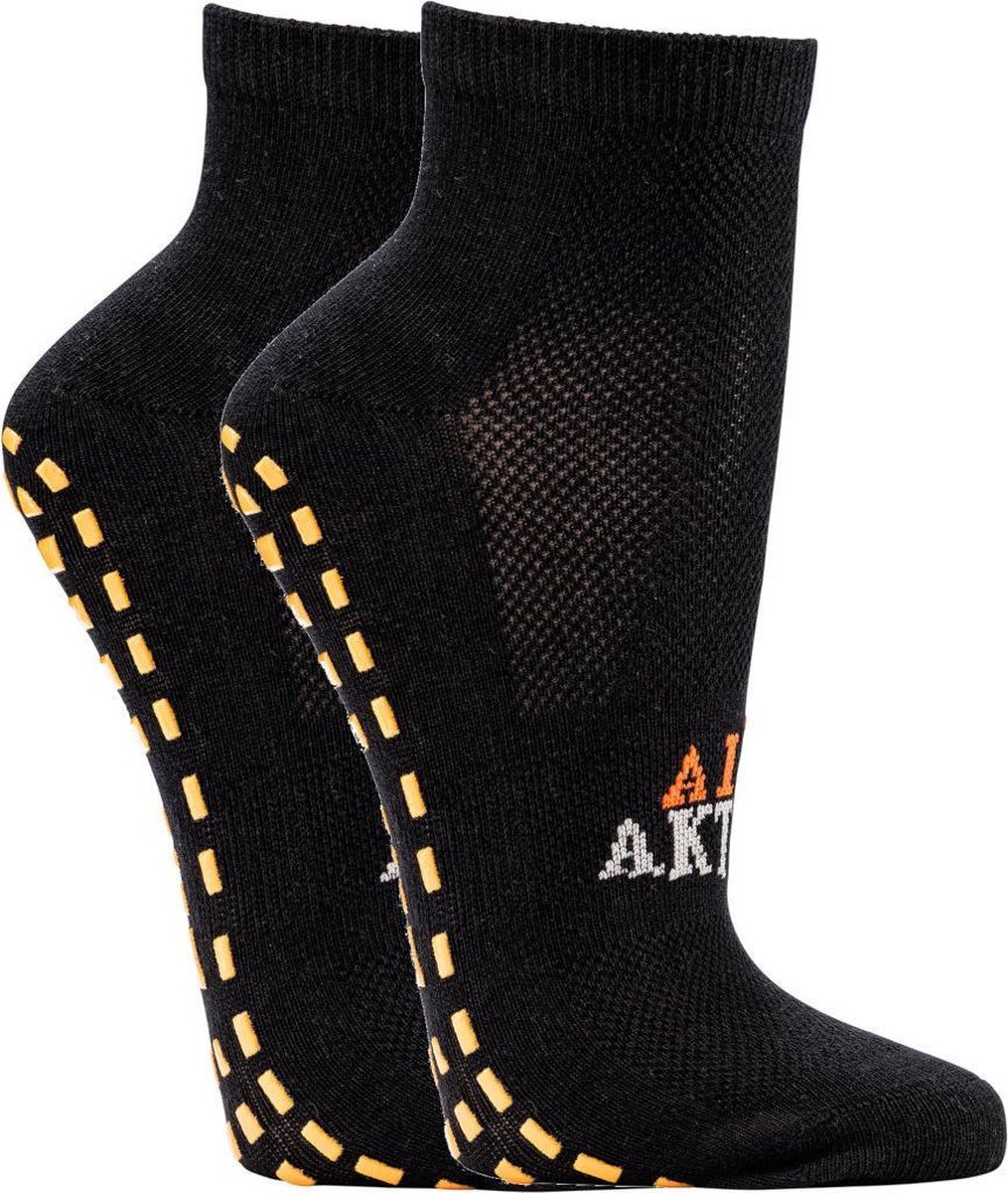 Topsocks yoga sokken Air Active zwart 30-35