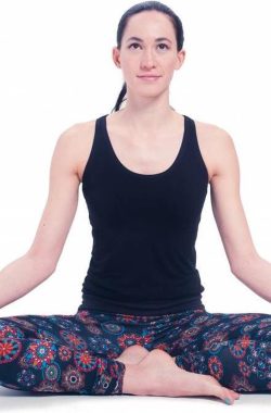 Yoga legging zwart met Mandala print biologisch Msportlegging – M