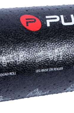 Pure2Improve Foamroller – zwart/wit/rood
