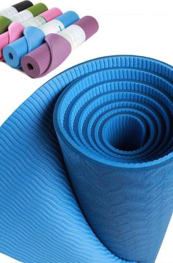Yoga mat – Fitness mat – Sport mat – Yoga mat anti slip – Yoga mat dik – Yoga mat blauw – Eco friendly