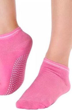 Anti slip yoga sokken roze – maar ook voor pilates of piloxing!