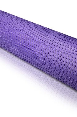 Navaris EVA foam roller 90cm – Roller voor pilates, yoga en oefeningen – Medium hardheid – Massage roller – Voor beginners en gevorderden – Diameter 15cm