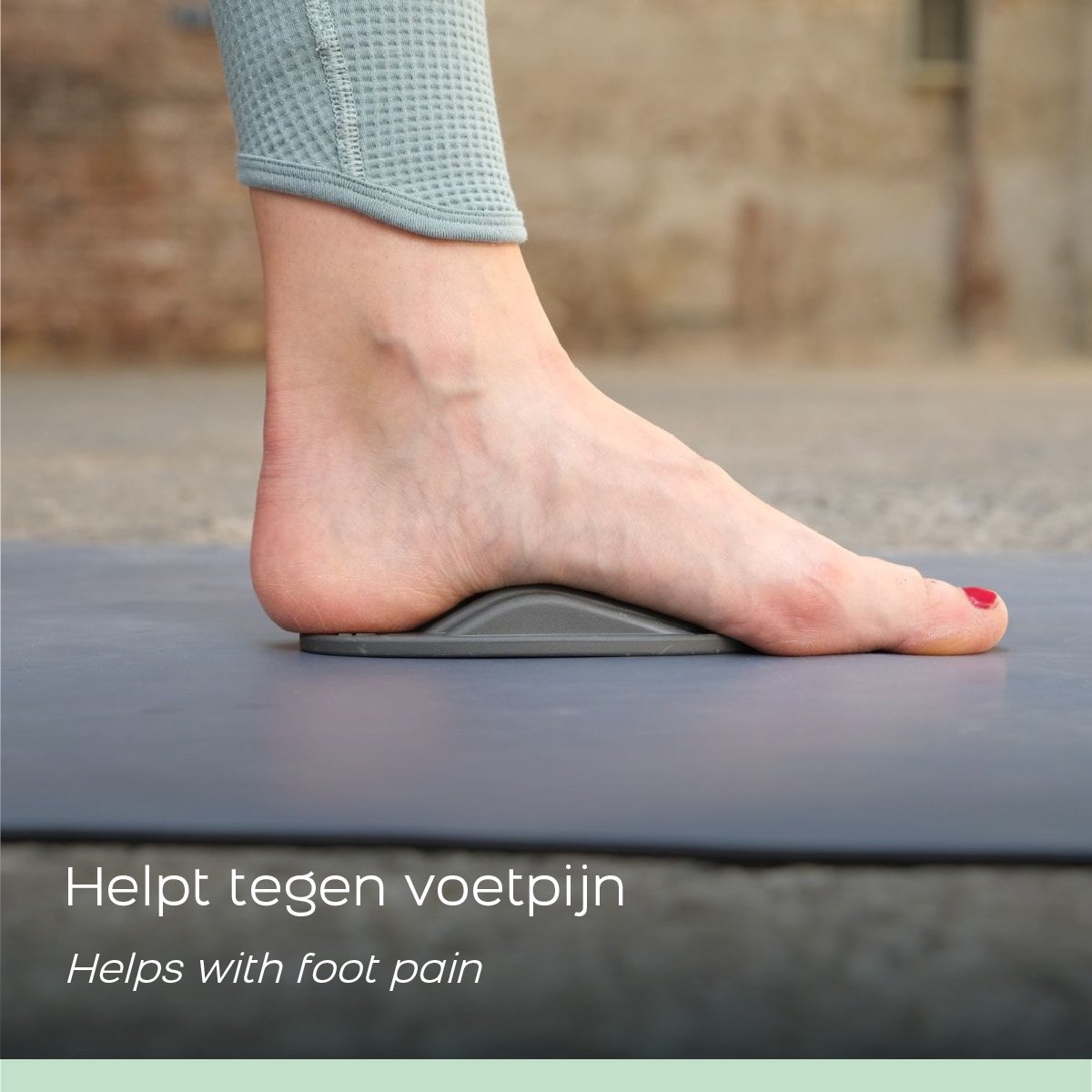TMX META, Voettrigger - Trigger voor het verhelpen van voetpijn - Triggerpoint Zool - Drukpunten Massage tool voor voeten - Verlicht pijn, spanning en blokkades - Inclusief gratis app