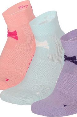 Xtreme Yoga Sokken Pastel Roze / Groen / Paars – 3 paar – Pilates sokken – Antislip – Anatomisch voetbed – Maat 35/38
