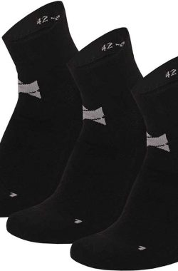 Xtreme Yoga Sokken Zwart – 3 paar – Pilates sokken – Antislip – Anatomisch voetbed – Maat 35/38