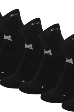 Xtreme Yoga Sokken Zwart – 6 paar – Pilates sokken – Antislip – Anatomisch voetbed – Maat 35/38