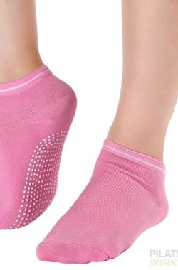 Antislip Yoga sokken ‘Relax’ – roze – ook geschikt voor Pilates en Piloxing – meerdere kleuren verkrijgbaar – Pilateswinkel