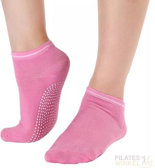 Antislip Yoga sokken 'Relax' - roze - ook geschikt voor Pilates en Piloxing - meerdere kleuren verkrijgbaar - Pilateswinkel