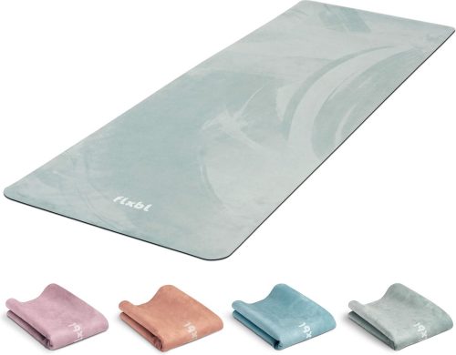 FLXBL Yoga Mat Anti Slip - Eco Yogamat met Antislip Toplaag - Sage
