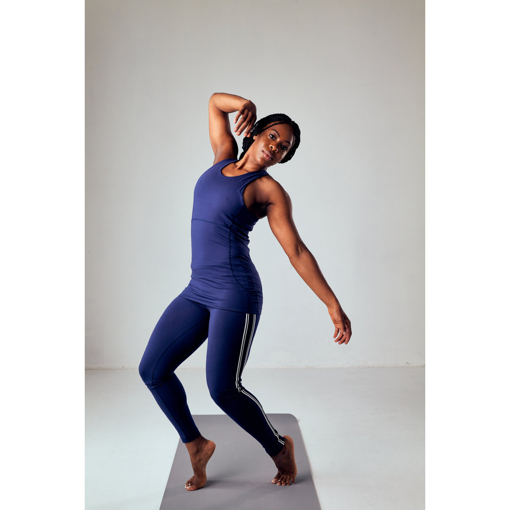 Asquith Yoga Top Radiance Racer - Midnight