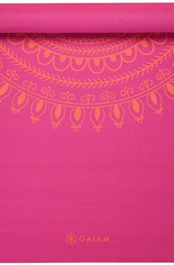 Gaiam Yoga Mat – 6 mm – Bright Marrakesh
