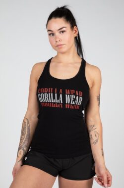Gorilla Wear Verona Tank Top – Zwart – S