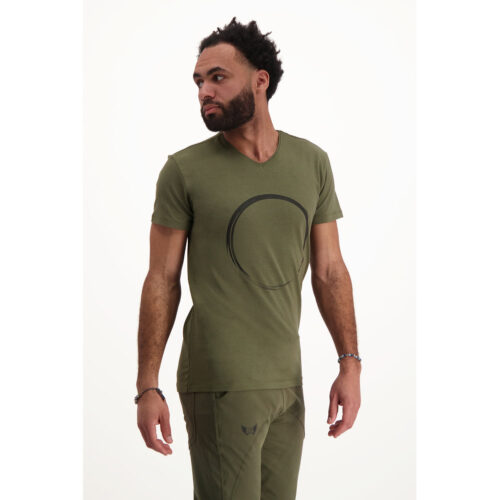 Renegade Guru Bamboe Yoga Shirt Moksha Zen - Olive