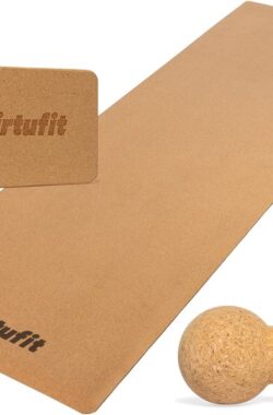 VirtuFit Premium Kurk Yoga Kit – 3-Delig – Ecologisch