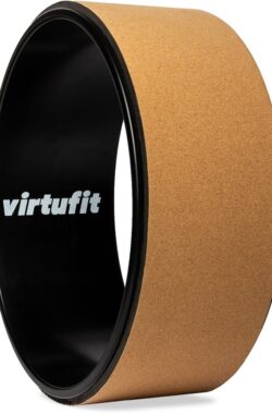 VirtuFit Premium Kurk Yoga Wiel – Ecologisch – 33 cm