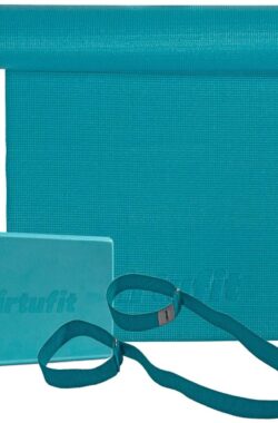 VirtuFit Premium Yoga Set – 4-Delig – Ocean Green