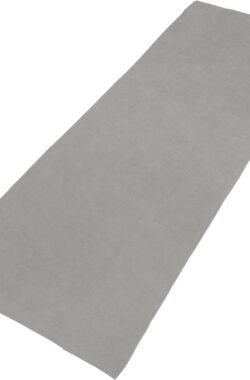 VirtuFit Premium Yogamat Handdoek – 183 x 61 cm – Natural Grey