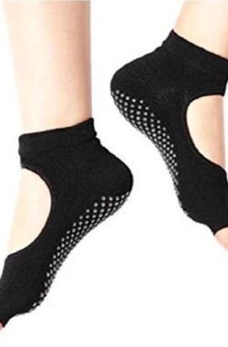 Yogasokken – Antislip sokken – Ballerina – Zwart patroon – meerdere kleuren verkrijgbaar – Yoga sokken