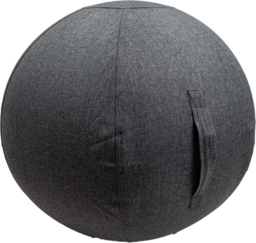 Zitbal yoga bal Donker grijs kleuren- 65Cm