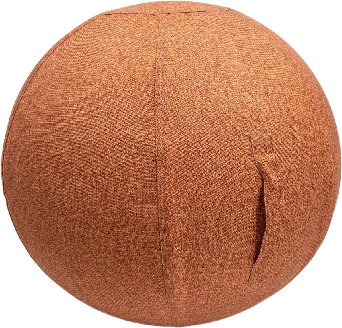 Zitbal yoga bal Oranje kleuren- 75Cm
