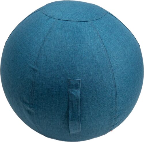 Zitbal yoga bal blauw kleuren- 65Cm