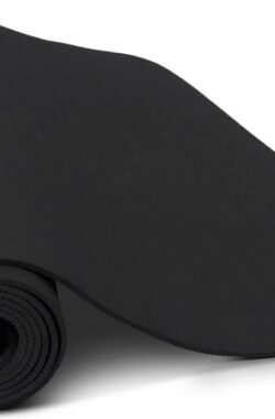 Padisport – Yoga Mat Extra Dik – Zwart – Yoga Mat Anti Slip – Yoga Matje – Yoga Mat Dik – Sport Mat – Sport Matje Fitness