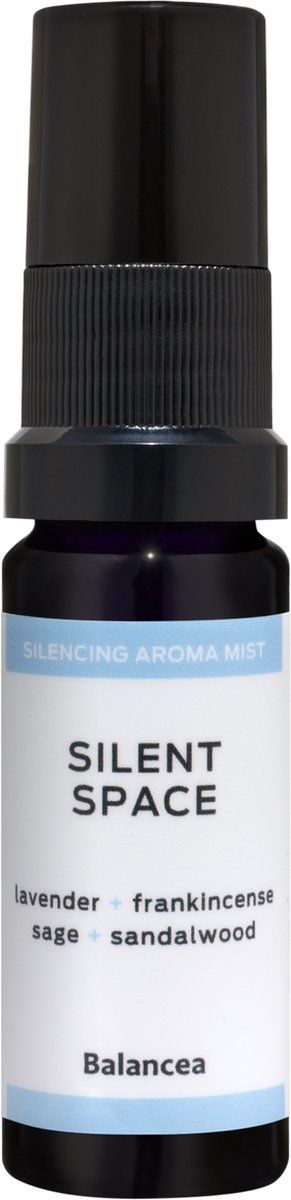Balancea Silent Space Aroma Mist 10ml | Essentiële Olie Spray | Aura Spray | Slaapspray | Pillow Mist | met 7 ingrediënten | Relaxing | Puur & Natuurlijk | Makkelijk in gebruik