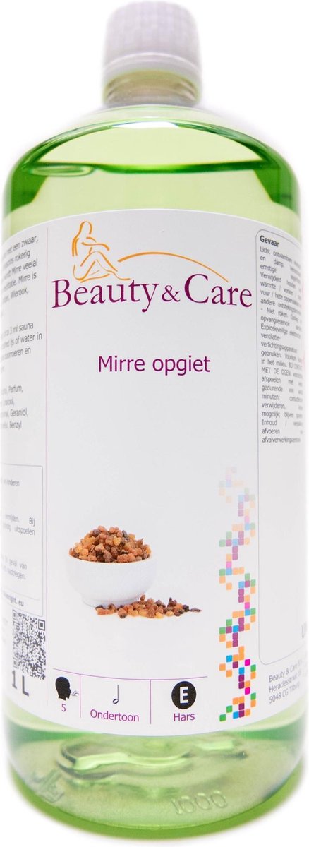 Beauty & Care - Mirre opgiet - 1 L. new