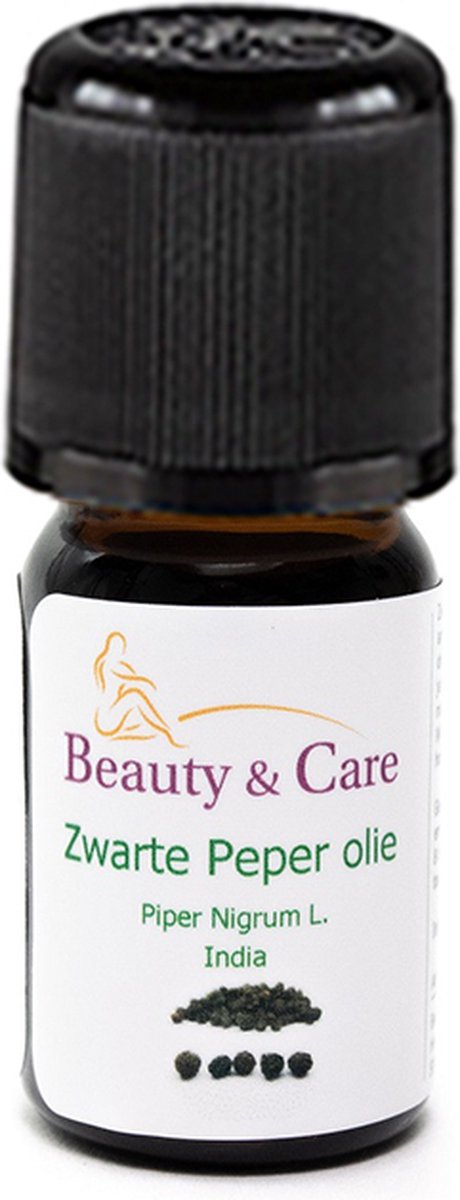 Beauty & Care - Zwarte Peper etherische olie - 5 ml. new