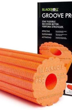 BLACKROLL Groove Pro Foam Roller – 30 cm – Oranje