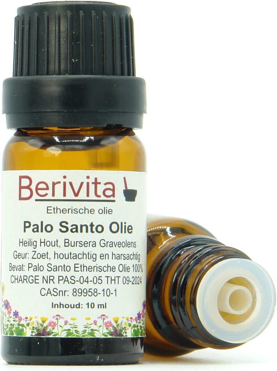 Palo Santo Olie 100% 10ml - Etherische Olie - Heilig Hout Essentiële Olie